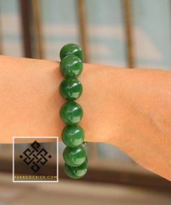 Chuỗi Hạt Vòng Tay Ngọc Bích - Nephrite Jade (VVIP) (VT001) 14 Chuỗi Hạt Vòng Tay Ngọc Bích Nephrite Jade siêu VVIP - 15