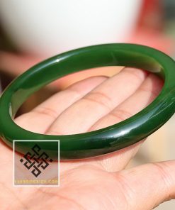 Vòng Tay Ngọc Bích Nephrite Jade Bản Liền (VVIP) (VT002) 18 Vòng Tay Ngọc Bích Nephrite Jade Bản Liền siêu VVIP - 15