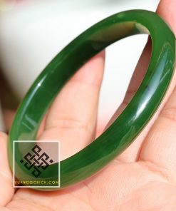 Vòng Tay Ngọc Bích Nephrite Jade Bản Liền (VVIP) (VT002) 15 Vòng Tay Ngọc Bích Nephrite Jade Bản Liền siêu VVIP - 18