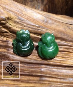 Mặt Dây Hồ Ly Đá Ngọc Bích (MD013) 16 Mặt Dây Hồ Ly Đá Ngọc Bích (MD013) - 3