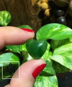 Mặt Dây Chuyền Ngọc Bích Trái Tim (MD025) - 3