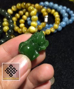 Mặt Dây Chuyền Tỳ Hưu Ngọc Bích (MD022) - 9