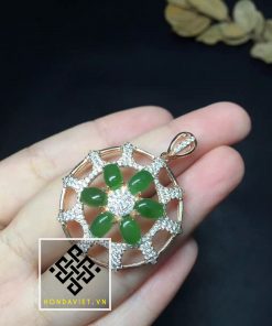 Mặt Dây Chuyền Vàng Ngọc Bích (MD014) 16 Mặt Dây Chuyền Vàng Ngọc Bích (MD014) - 3