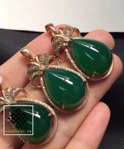 Mặt Dây Chuyền Vàng Ngọc Bích (MD016) - 2