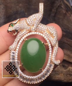 Mặt Dây Chuyền Vàng Ngọc Bích (MD019) - 2