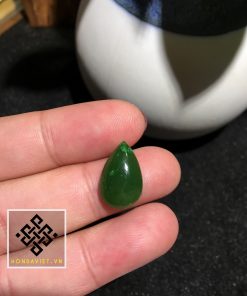 Mặt Đá Hình Giọt Nước Ngọc Bích (MD010) - 3