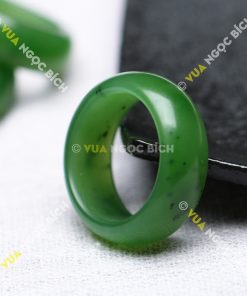 Nhẫn Tròn Trơn Đá Ngọc Bích (NN003) 17 Nhẫn Tròn Trơn Đá Ngọc Bích (NN003) - 2