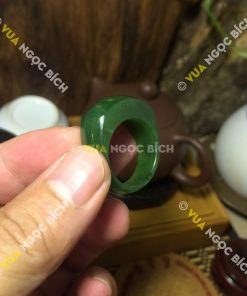 Nhẫn Yên Ngựa Đá Ngọc Bích (NN002) 20 Nhẫn Yên Ngựa Đá Ngọc Bích (NN002) - 8
