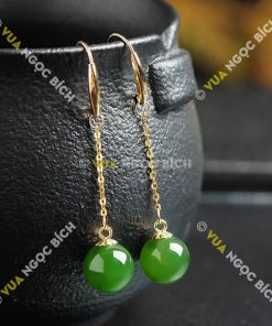 Bông Tai Ngọc Bích (BT010)