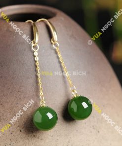 Bông Tai Ngọc Bích (BT010)