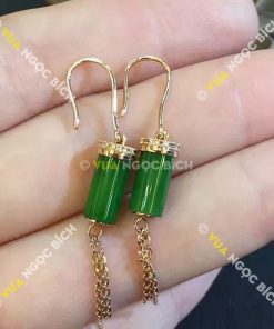 Bông Tai Ngọc Bích (BT013)