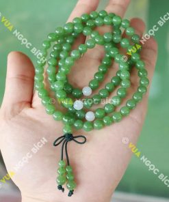 Chuỗi Hạt Vòng Ngọc Bích Nephrite Jade 6mm (VT008) 17 Chuỗi Hạt Vòng Ngọc Bích Nephrite Jade 6mm (VT008)