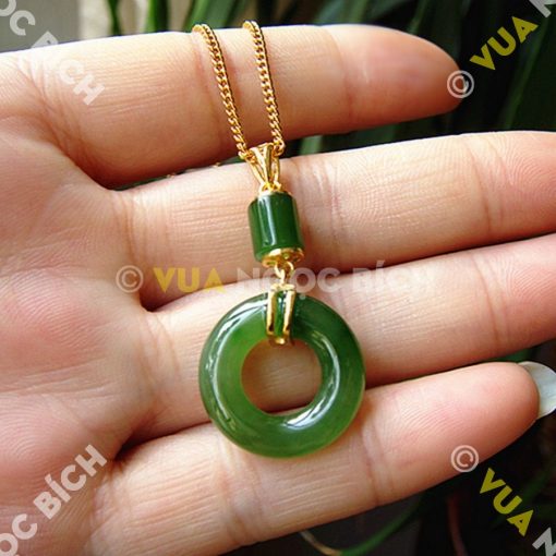 Mặt Dây Ngọc Bích Nephrite Jade (MD029)