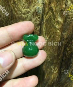 Mặt Dây Bao Tiền Ngọc Bích Nephrite Jade (MD034)