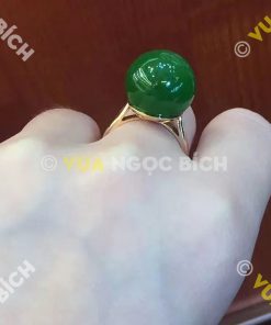 Nhẫn Ngọc Bích Nephrite Jade (NN006) 18 Nhẫn Ngọc Bích Nephrite Jade (NN006)