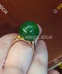 Nhẫn Ngọc Bích Nephrite Jade (NN006) 16 Nhẫn Ngọc Bích Nephrite Jade (NN006)