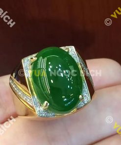 Nhẫn Ngọc Bích Nephrite Jade (NN008) 17 Nhẫn Ngọc Bích Nephrite Jade (NN008)