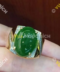 Nhẫn Ngọc Bích Nephrite Jade (NN008)