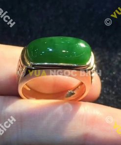 Nhẫn Ngọc Bích Nephrite Jade (NN010) 17 Nhẫn Ngọc Bích Nephrite Jade (NN010)