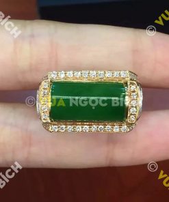 Nhẫn Ngọc Bích Nephrite Jade (NN011) 16 Nhẫn Ngọc Bích Nephrite Jade (NN011)