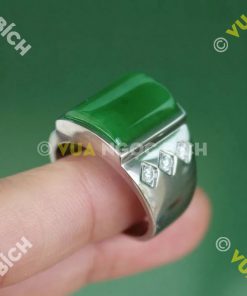 Nhẫn Ngọc Bích Nephrite Jade (NN015) 16 Nhẫn Ngọc Bích Nephrite Jade (NN015)