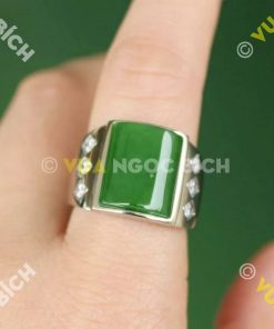 Nhẫn Ngọc Bích Nephrite Jade (NN015)