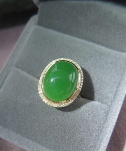 Nhẫn Ngọc Bích Nephrite Jade (NN028)