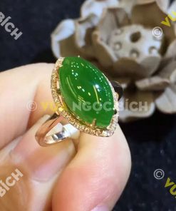 Nhẫn Ngọc Bích Nephrite Jade (NN016) 22 Nhẫn Ngọc Bích Nephrite Jade (NN016)