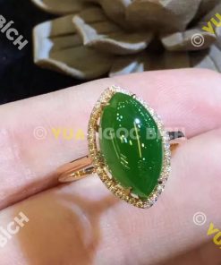 Nhẫn Ngọc Bích Nephrite Jade (NN016) 20 Nhẫn Ngọc Bích Nephrite Jade (NN016)