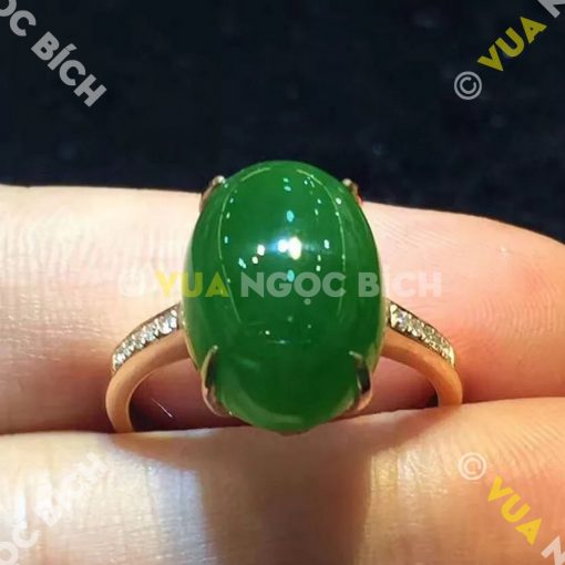 Nhẫn Ngọc Bích Nephrite Jade (NN018)