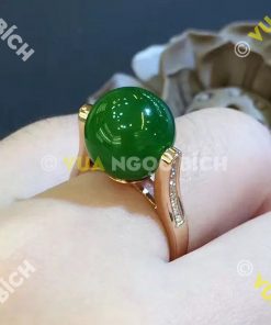Nhẫn Ngọc Bích Nephrite Jade (NN020)