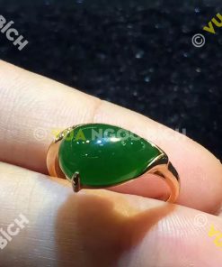 Nhẫn Ngọc Bích Nephrite Jade (NN023) 15 Nhẫn Ngọc Bích Nephrite Jade (NN023)
