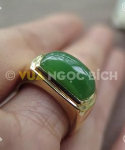 Nhẫn Ngọc Bích Nephrite Jade (NN025)