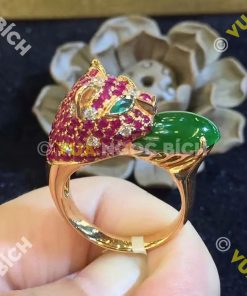 Nhẫn Ngọc Bích Nephrite Jade (NN027) 16 Nhẫn Ngọc Bích Nephrite Jade (NN027) 1