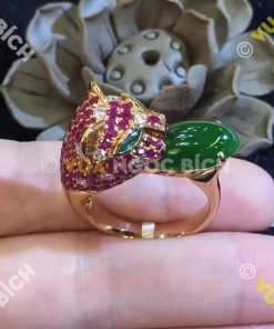 Nhẫn Ngọc Bích Nephrite Jade (NN027) 15 Nhẫn Ngọc Bích Nephrite Jade (NN027)