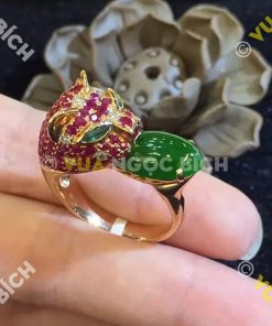 Nhẫn Ngọc Bích Nephrite Jade (NN027)