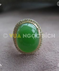 Nhẫn Ngọc Bích Nephrite Jade (NN028) 15 Nhẫn Ngọc Bích Nephrite Jade (NN028)