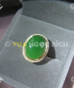 Nhẫn Ngọc Bích Nephrite Jade (NN028)