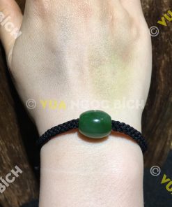 Vòng Tay Lu Thống Ngọc Bích Mix Dây Dù (VT012)