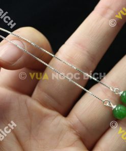 Bông Tai Ngọc Bích Nephrite Jade (BT033)