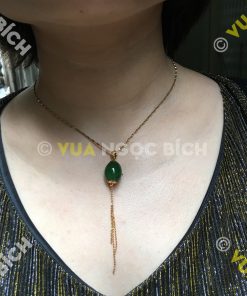 Mặt Dây Lu Thống Ngọc Bích Nephrite Jade (MD058) 14 Mặt Dây Lu Thống Ngọc Bích Nephrite Jade (MD058)
