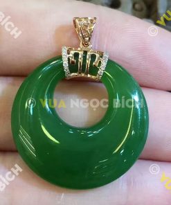 Mặt Dây Ngọc Bích Nephrite Jade (MD035) 16 Mặt Dây Ngọc Bích Nephrite Jade (MD035)