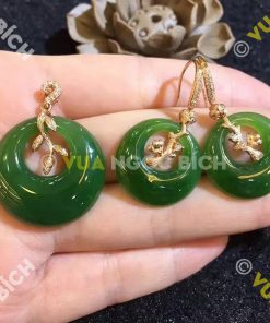 Mặt Dây Ngọc Bích Nephrite Jade (MD035) 15 Mặt Dây Ngọc Bích Nephrite Jade (MD035)