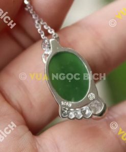 Mặt Dây Ngọc Bích Nephrite Jade (MD037)