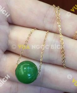 Mặt Dây Ngọc Bích Nephrite Jade (MD038) 18 Mặt Dây Ngọc Bích Nephrite Jade (MD038)