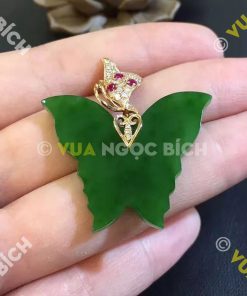Mặt Dây Ngọc Bích Nephrite Jade (MD040) 28 Mặt Dây Ngọc Bích Nephrite Jade (MD040)