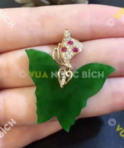 Mặt Dây Ngọc Bích Nephrite Jade (MD040) 25 Mặt Dây Ngọc Bích Nephrite Jade (MD040)