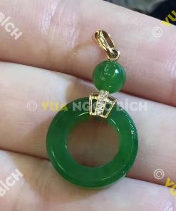 Mặt Dây Ngọc Bích Nephrite Jade (MD042)