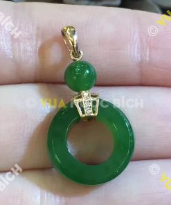 Mặt Dây Ngọc Bích Nephrite Jade (MD042)