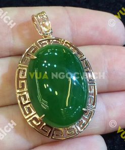 Mặt Dây Ngọc Bích Nephrite Jade (MD056)